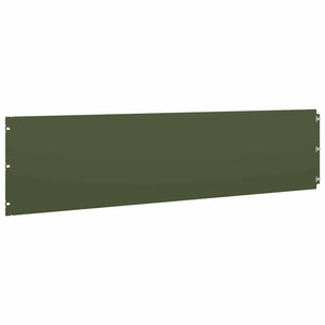 Olivgrüne Rasenkanten, 20 Stk., 25x103 cm
