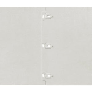 Edelstahl Rasenkanten 20 Stk. 25x103 cm