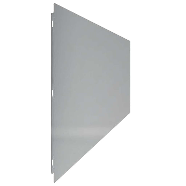 Verzinkte Rasenkanten Stahl 20 Stk. 25x103 cm