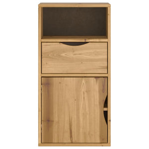 vidaXL Armoirette à tiroir ODDA 40x24x79cm Bois de pin massif