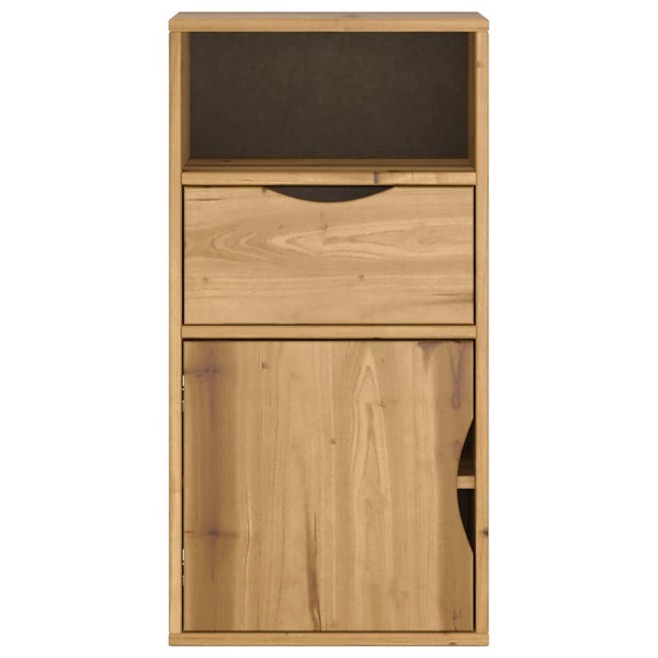 vidaXL Armoirette à tiroir ODDA 40x24x79cm Bois de pin massif