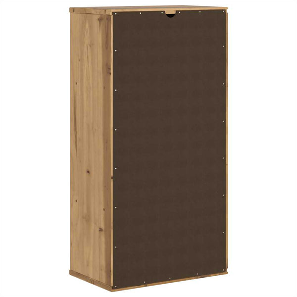 vidaXL Armoirette à tiroir ODDA 40x24x79cm Bois de pin massif