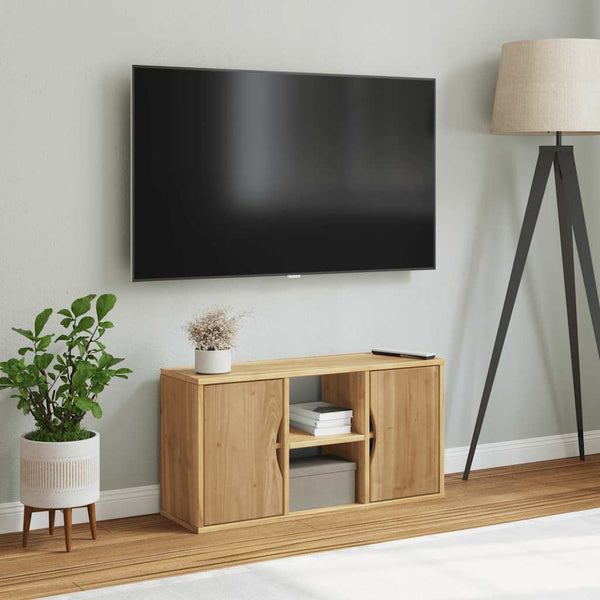 Massivholz TV-Schrank Kiefer 79x24x40 cm