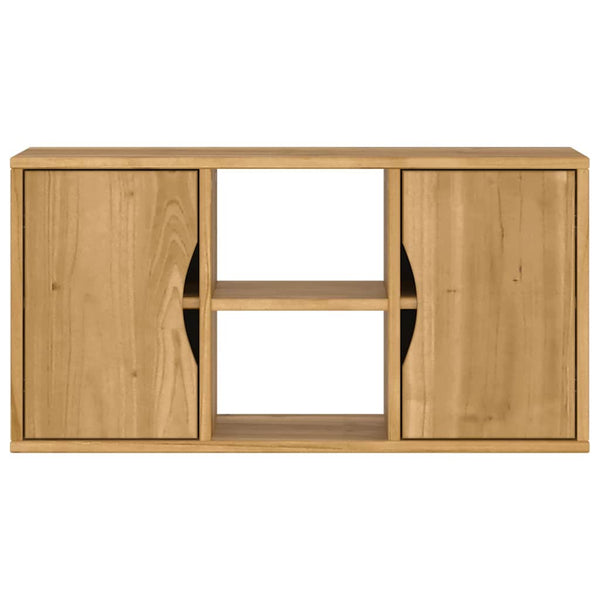 Massivholz TV-Schrank Kiefer 79x24x40 cm