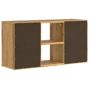 Massivholz TV-Schrank Kiefer 79x24x40 cm
