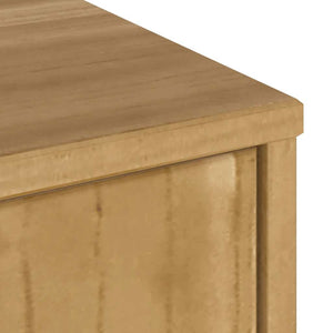 Massivholz TV-Schrank Kiefer 79x24x40 cm