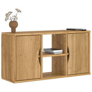 Massivholz TV-Schrank Kiefer 79x24x40 cm