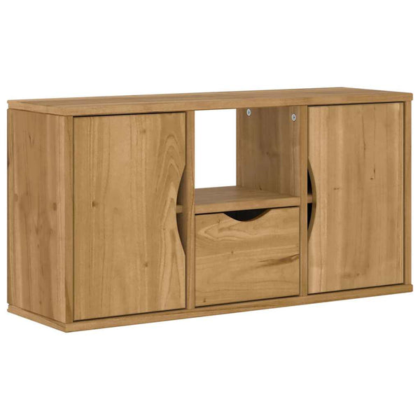 TV-Schrank Kiefer Massivholz 79 cm