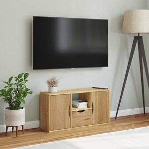 TV-Schrank Kiefer Massivholz 79 cm