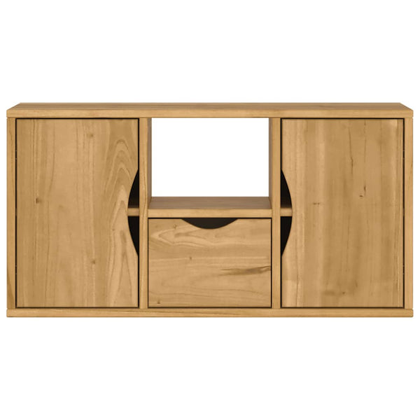 TV-Schrank Kiefer Massivholz 79 cm