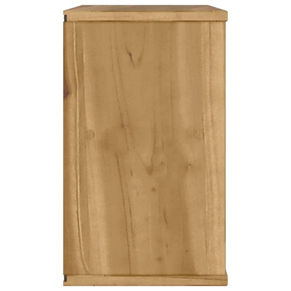 TV-Schrank Kiefer Massivholz 79 cm