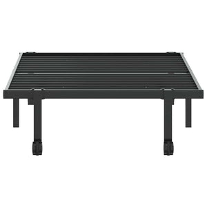Klappbares Bettgestell Schwarz 90x200 cm