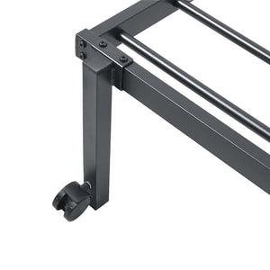 Klappbares Bettgestell Schwarz 90x200 cm