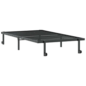 Klappbares Bettgestell Schwarz 100x190 cm