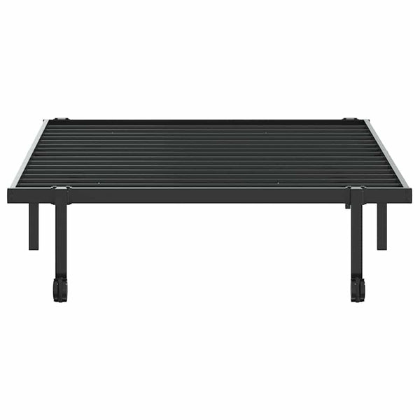 Klappbares Bettgestell Schwarz 100x190 cm