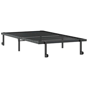 Klappbares Bettgestell Schwarz 107x203 cm