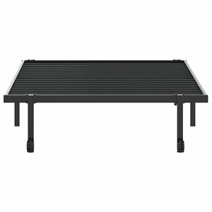 Klappbares Bettgestell Schwarz 107x203 cm