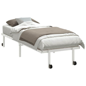 Klappbares Bettgestell Weiß 80x200 cm