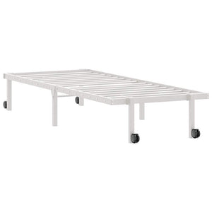 Klappbares Bettgestell Weiß 80x200 cm