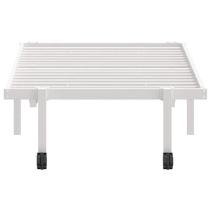 Klappbares Bettgestell Weiß 80x200 cm