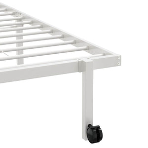 Klappbares Bettgestell Weiß 80x200 cm
