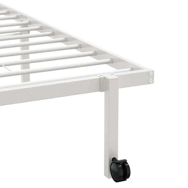 Klappbares Bettgestell Weiß 80x200 cm
