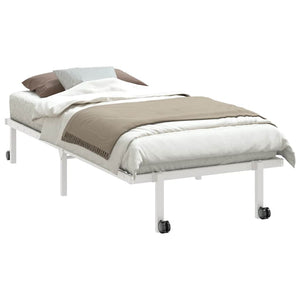 Klappbares Bettgestell Weiß 90x190 cm