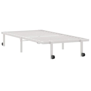 Klappbares Bettgestell Weiß 90x190 cm