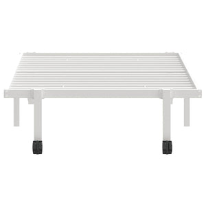 Klappbares Bettgestell Weiß 90x190 cm