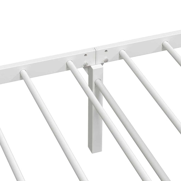 Klappbares Bettgestell Weiß 90x190 cm