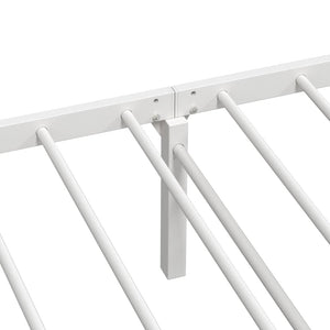 Klappbares Bettgestell Weiß 107x203 cm