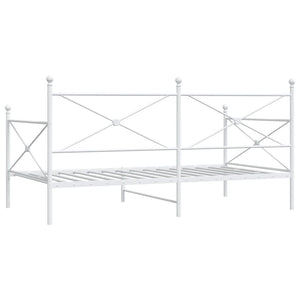 Weißes Tagesbett 107x203 cm ohne Matratze