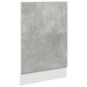 7-tlg. Küchenmöbel Set Betongrau