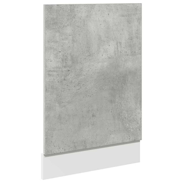 7-tlg. Küchenmöbel Set Betongrau