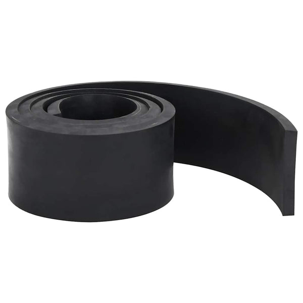 Schneepflug Gummileiste 150x8x1 cm Schwarz