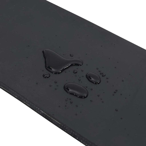Schwarze Gummileiste für Schneepflug 80x15x1 cm