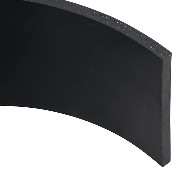 Schneepflug Gummileiste Schwarz 100x15x1 cm