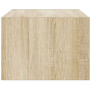 TV-Schrank Sonoma-Eiche mit LED 75 cm
