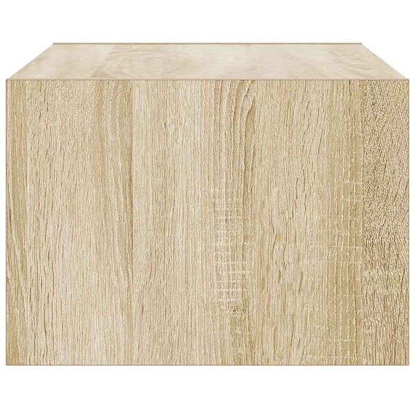 TV-Schrank Sonoma-Eiche mit LED 75 cm