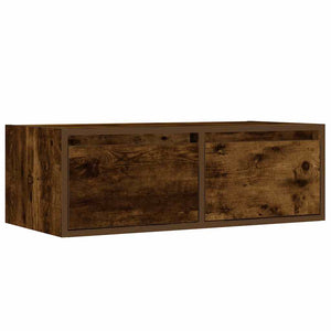 TV-Schrank Räuchereiche mit LED 75 cm