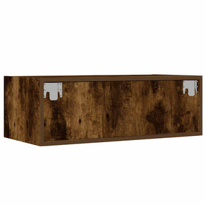 TV-Schrank Räuchereiche mit LED 75 cm