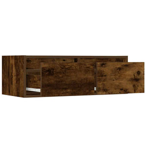 TV-Schrank Räuchereiche mit LED 75 cm