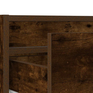 TV-Schrank Räuchereiche mit LED 75 cm