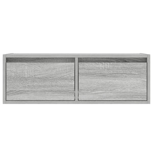 TV-Schrank Grau Sonoma mit LED