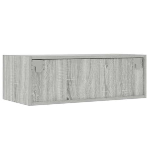 TV-Schrank Grau Sonoma mit LED