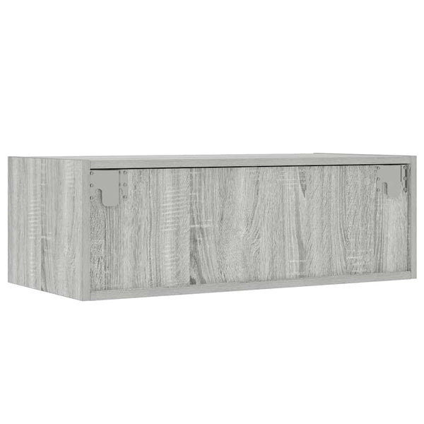 TV-Schrank Grau Sonoma mit LED