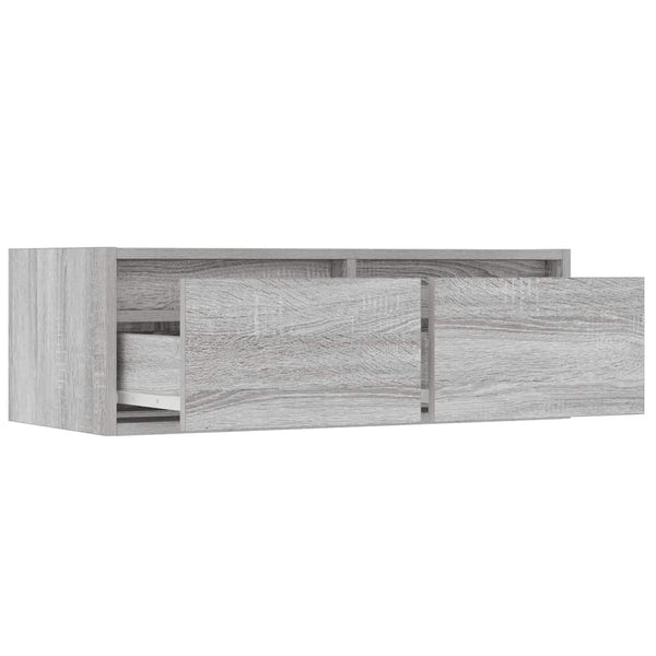 TV-Schrank Grau Sonoma mit LED