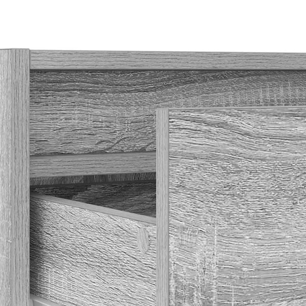 TV-Schrank Grau Sonoma mit LED