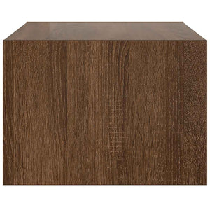 TV-Schrank mit LED Braun Eichen-Optik 75 cm