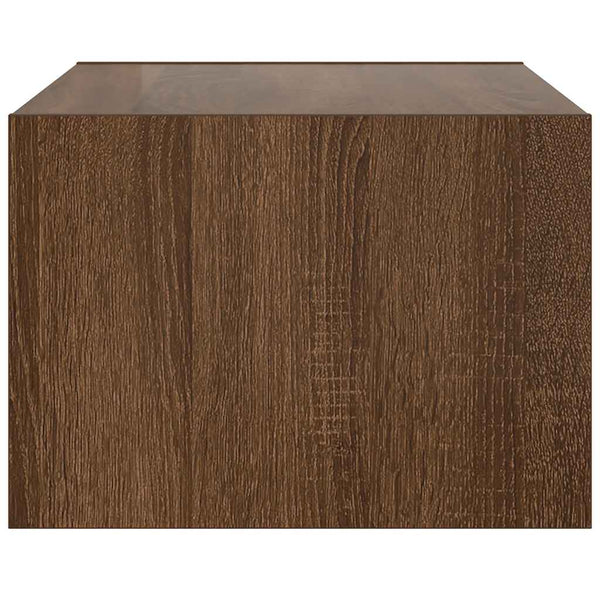 TV-Schrank mit LED Braun Eichen-Optik 75 cm